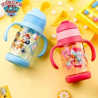 ▽Dây Đeo Không Cần Buộc ❤ Paw Patrol Bình Nước 300ml In Hình Chú Chó Cứu Hộ Đáng Yêu Cho Bé