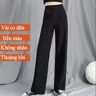 quần tây kháo sườn dài ,quần ống rộng khoá sườn m030