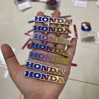 Tem logo Titan Honda dài nhỏ