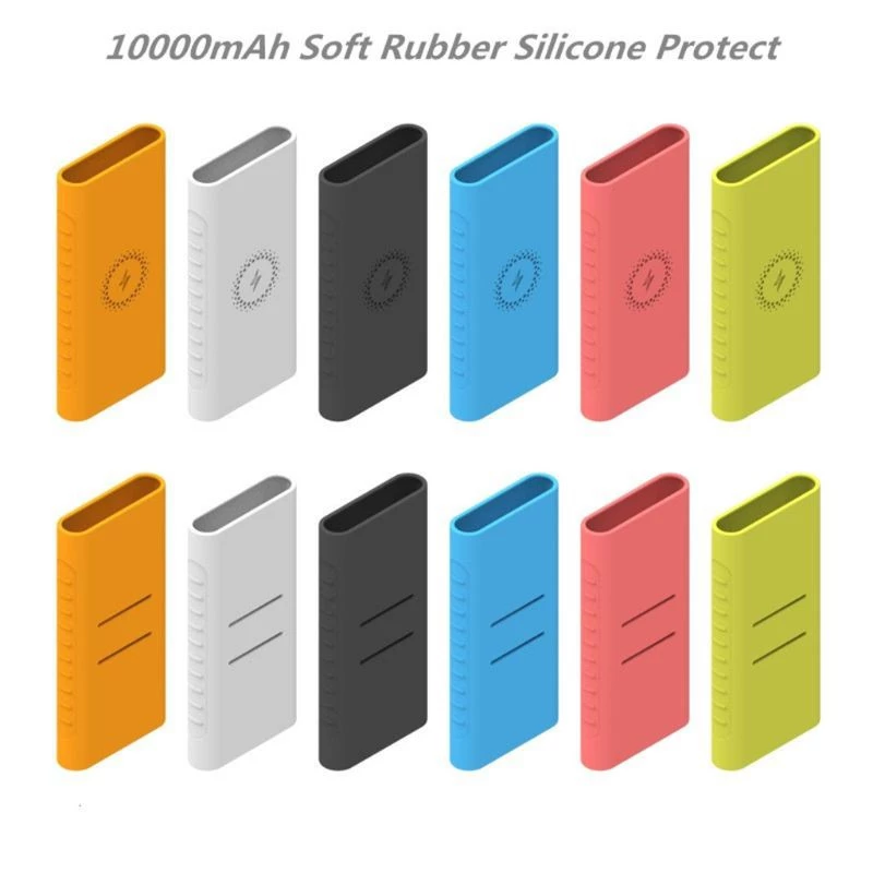 Ốp bọc sạc dự phòng silicon cao cấp cho Xiaomi 10000mah Pm11Zm Wpb15Zm / Pb13Zm
