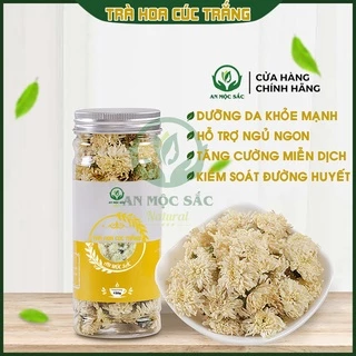 ✅[THƯỢNG HẠNG] Trà Hoa Cúc Trắng (Bạch Cúc) Sấy Khô Nguyên Bông Tự Nhiên An Mộc Sắc