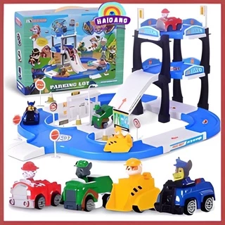 Đồ Chơi Chú Chó Cứu Hộ, Đội Chó Cứu Hộ Paw Patrol Lắp Ráp Mô Hình Cầu Trượt Chú Chó Thông Minh Ngộ Ngĩnh