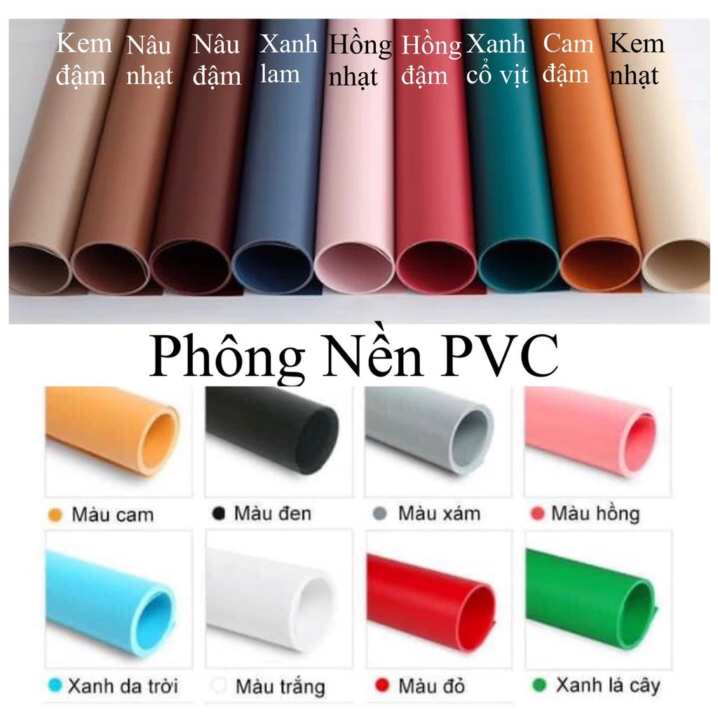 (1m2*2m) Phông Nền PVC - Nhựa Tấm Chụp Ảnh Quần Áo, Beauty, Lookbook...Phông Nền Chụp Ảnh Khổ Lớn