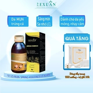 Thảo dược đông y Lê Xuân, tinh chất tái tạo da làm sạch mụn nội tiết giảm thâm mụn mờ sẹo 130ml