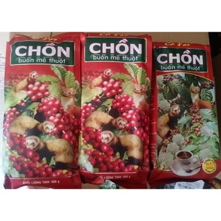 Cà phê pha Phin truyền thống Chồn đỏ Buôn Mê Thuộc của công ty Cao Đại Nguyên 500gr