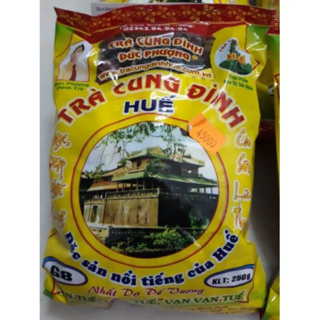 Trà cung đình Huế G8 Đức Phượng Huế 250gr giá gốc