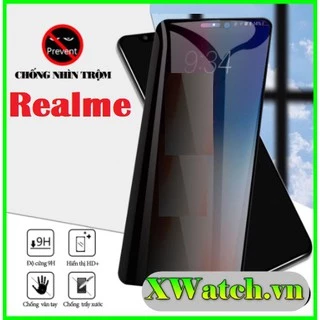 Cường Lực chống nhìn trộm cho Realme C35 C20 C11 C12 C15 C1 C2 C3 Q3 Realme 5 pro Realme x lite Realme 3 pro X2 pro