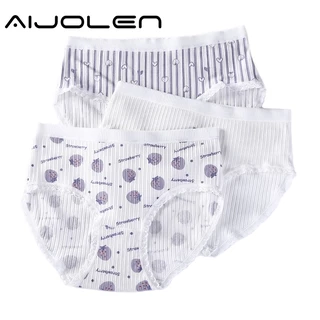 Quần Lót Aijolen Vải Cotton In Họa Tiết Trái Dâu Xinh Xắn Dành Cho Bạn Gái