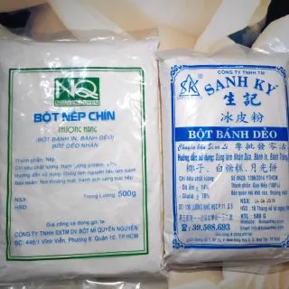 Bột bánh dẻo xanh ( trộn nhân ) gói 500g