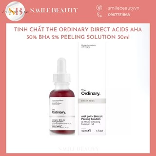 Serum Tẩy Tế Bào Chết Mặt THE ORDINARY Aha 30% Bha 2% Peeling Solution 30ml