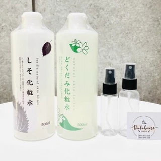 Nước hoa hồng chiết xuất lá diếp cá/ tía tô Dokudami Lotion 500ml