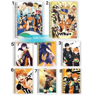 sổ tay haikyuu/sổ viết haikyuu 200btrang