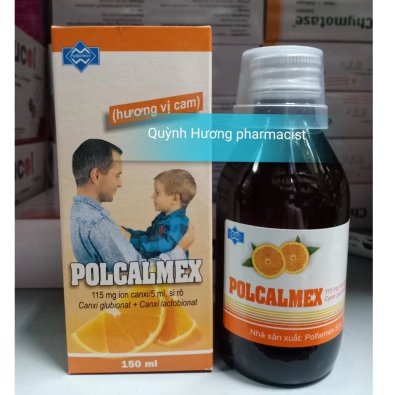 POLCALMEX 150ml bổ sung calcium cho cơ thể