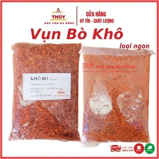 Khô Bò vụn túi 500gr dùng làm các loai bánh tráng, bánh mỳ