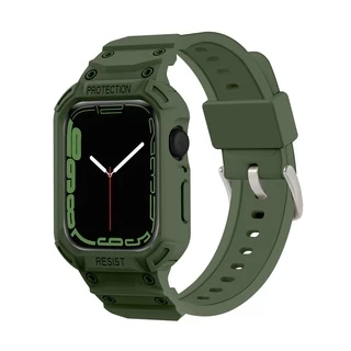 Ốp Case Kèm Dây Đeo Kiểu Gshock Kai dành cho Đồng Hồ Apple Watch