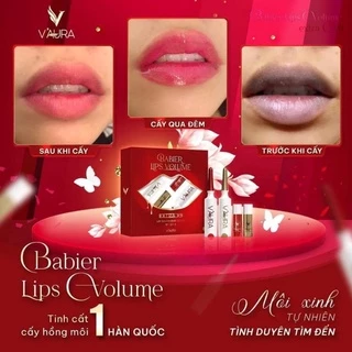 [GIÁ SIÊU RẺ] DƯỠNG MÔI XÓA THÂM VAURA BABIER LIP VOLUME CHÍNH HÃNG