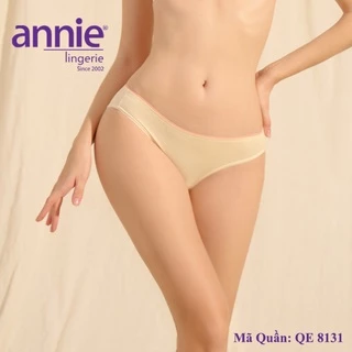 Quần lót nữ Annie. QE 8131. Mẫu mới không có viền màu trên lưng.Chất thun lạnh cao cấp mềm mại, thoáng mát.