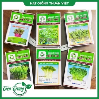 COMBO 6 gói hạt giống Rau Mầm đủ loại (CB07), dễ trồng, dễ chăm sóc