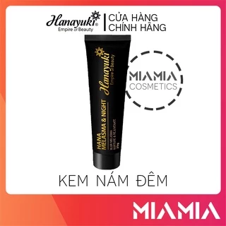 Kem Nám Đêm Hana Melasma Night chính hãng Mỹ Phẩm Hanayuki - 8936205370292