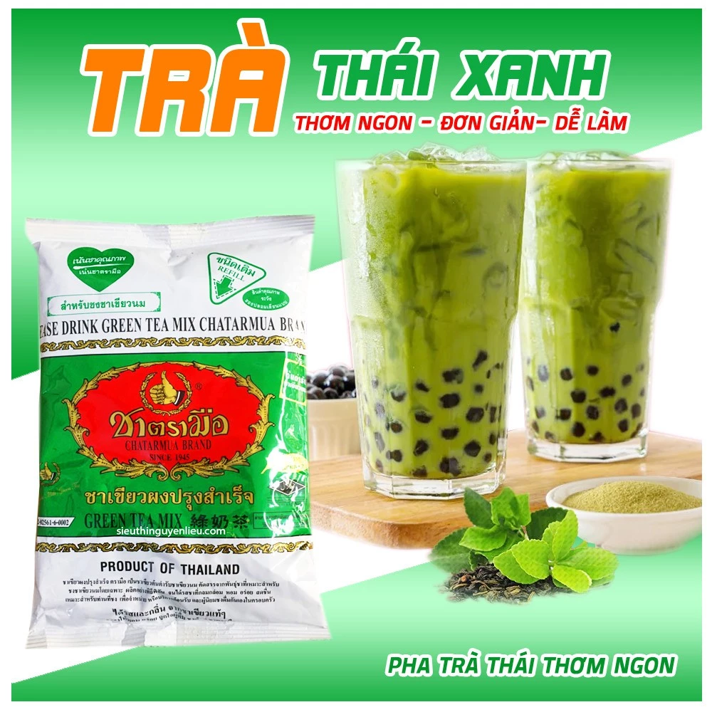 Trà thái xanh - Trà pha trà sữa thái xanh thơm ngon - Loại 1