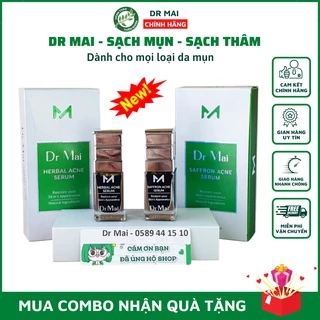 Dr Mai, serum sạch mụn Dr Mai mới 6ml dưỡng da căng bóng sạch mụn, lựa chọn hiệu quả cho da nhiều mụn