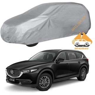 Bạt Phủ xe Ô Tô Mazda CX8 Vải Dù OXFORD Siêu Bền, Bạt Trùm Xe Hơi Chống Nắng Mưa Bảo Vệ Xe