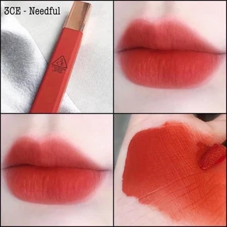 Son kem 3CE Cloud Lip Tint Needful- đỏ cam gạch