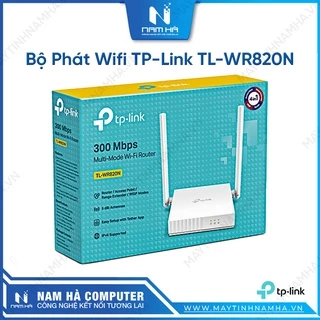 Bộ phát WiFi Router TP-link TL-WR 820N Chuẩn N tốc độ 300Mbps Chính Hãng Bảo Hành 24 Tháng