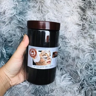 Bã cafe tẩy da chết | Hũ 1000ml | Handmade - 100% Nguyên Chất