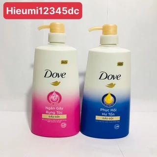 Dầu Gội giúp phục hồi hư tổn Dove Ngăn Gãy Rụng Tóc, Ngăn Tóc Gãy Rụng 640g