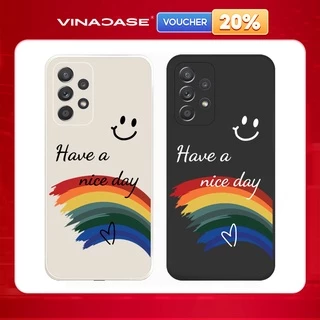 Ốp lưng Vina Case Samsung A10/A10S/A51/A32/A12/....Silicone TPU dẻo viền vuông bảo vệ camera hình Nice day