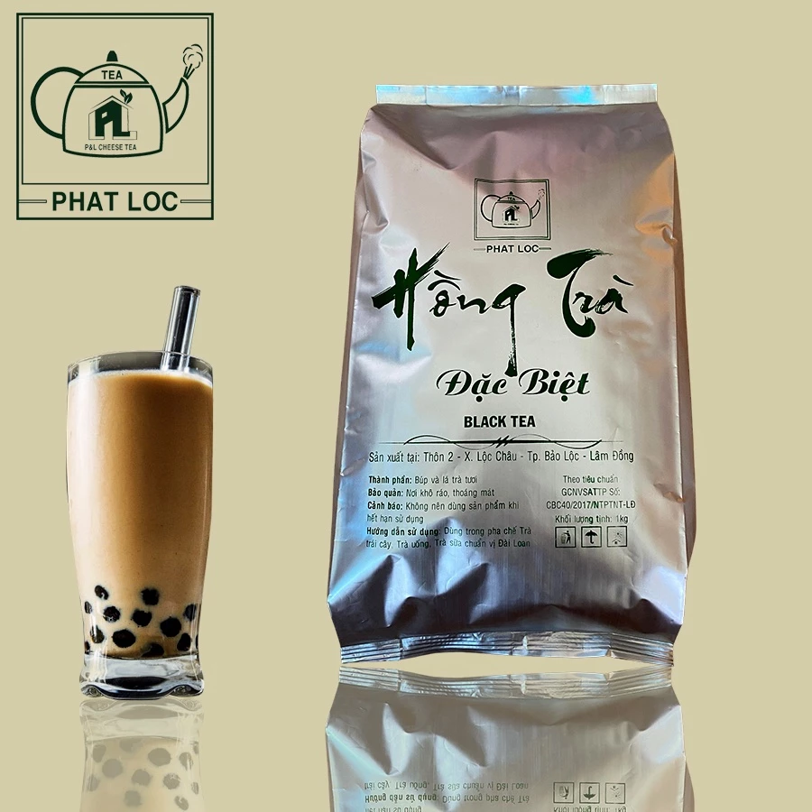 Hồng Trà Đặc Biệt Phát Lộc Túi Bạc (1Kg)