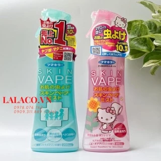 Xịt chống muỗi cho bé Skin Vape 200ml Nhật Bản