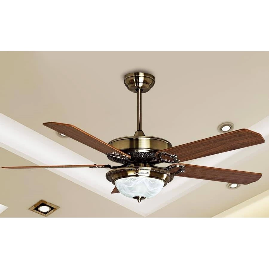 Quạt Trần 6340ABT-CERATA- FAN Động Cơ Lõi Đồng,6Tốc Độ Gió, Đèn LED 3 Chế Độ Ánh Sáng, Có Điều Khiển Từ Xa Tiện Lợi