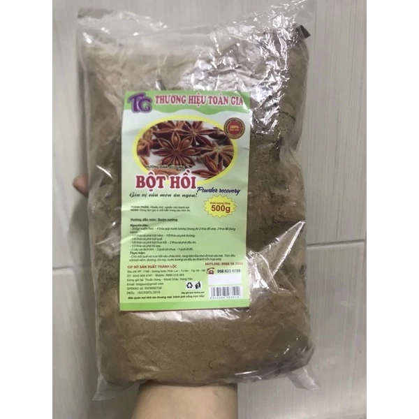 500gr bột hồi nguyên chất Toàn Gia