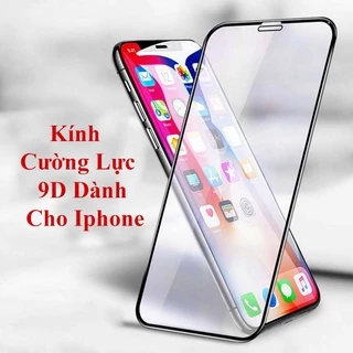 Kính cường lực iPhone Full Màn 9D Ít Bám Vân Tay Chính Hãng