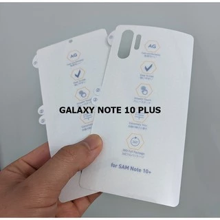 Miếng dán PPF AG Note 10 Plus chống xước màn hình 2 mặt(NHÁM)