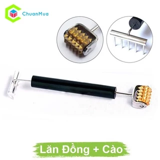 Lăn Đồng + Cào Dụng Cụ Diện Chẩn Loại 1 Bùi Quốc Châu (Lăn Dò Huyệt Massage Trị Liệu, Giá Sỉ, Hàng Đẹp, Cao Cấp,...)