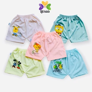 Quần Chục LILI.KIDS Cho Bé Quần Ngắn Cotton Cho Bé Trai Bé Gái In Mông QC02