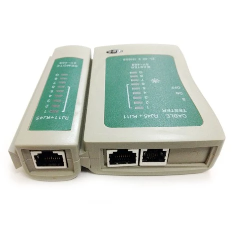 Hộp test mạng có pin đa năng RJ11 / RJ45
