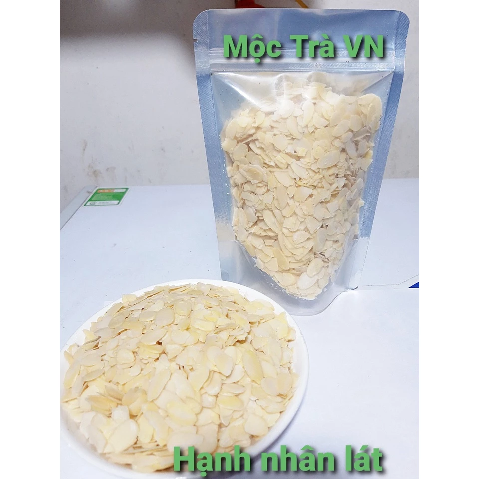 Hạnh nhân lát Mỹ 200-500g dùng làm bánh, sữa hạt dinh dưỡng