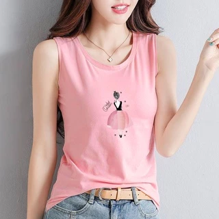 Áo thun 3 lỗ nữ sát nách vải cotton co giãn 4 chiều cao cấp QUEEN-SALLY-SN113