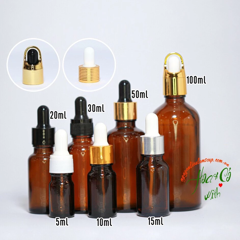 Chai Serum Nâu Rỗng (Nhiều Mẫu)