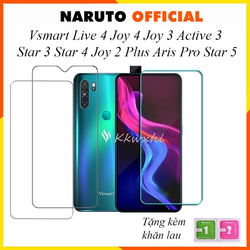 Cường lực vsmart Live 4 Joy 4 Joy 3 Active 3 Star 3 Star 4 Joy 2 Plus Aris Pro Star 5 Trong Suốt Không Full Màn [THT]