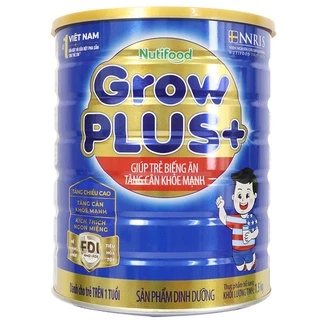 Sữa bột Nuti Grow Plus Xanh 1,5kg ( Mẫu Mới )