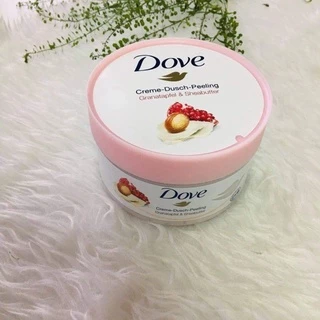 Tẩy Da Chết Toàn Dove Creme Dusch Peeling Hương Lựu & Bơ Hạt Mỡ 225 ml Đức