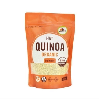 Hạt Quinoa Trắng Hữu Cơ Smile Nuts Túi Zip (500g) - Đem Lại Rất Nhiều Lợi Ích Về Sức Khỏe, Làm Thức Ăn Dặm Cho Trẻ Em