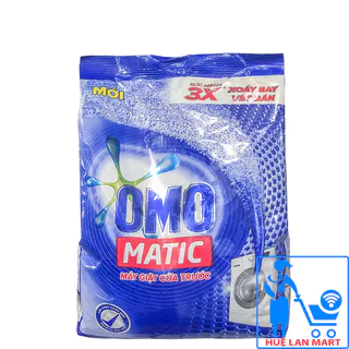 Bột Giặt OMO Matic Cho Máy Giặt Cửa Trước Túi 2.9kg (Sức mạnh 3X xoáy bay vết bẩn)