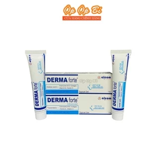 Derma Forte Gel Advanced 15g Giảm Các Loại Mụn Trứng Cá/Mờ Sẹo/Dưỡng Trắng Da/Giúp Căng Bóng Mềm Mịn - Ộp Ộp Bí