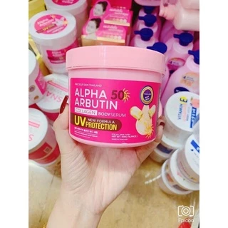 Kem Dưỡng Trắng Alpha Arbutin 3 Pluss+ Collagen Cream Thái lan hũ 500ml